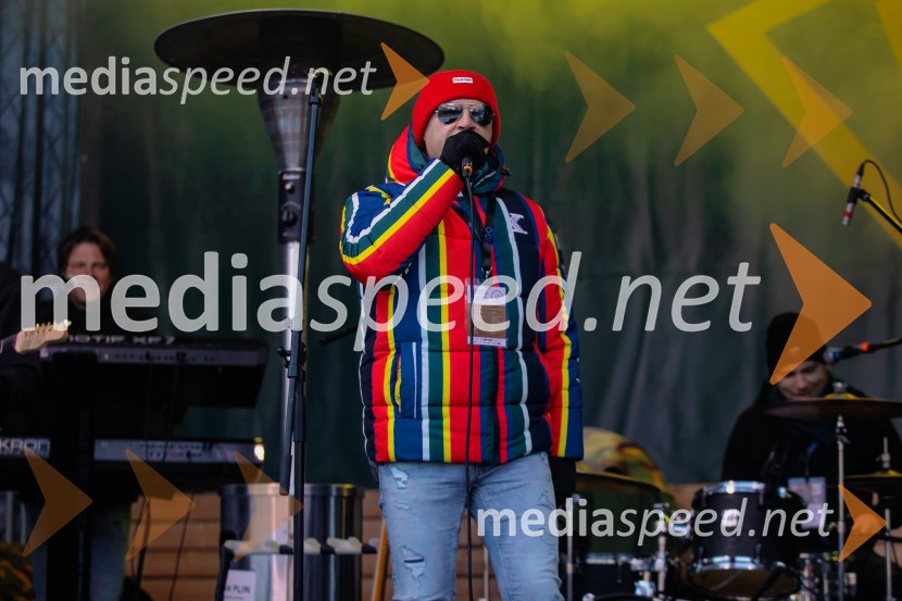  Miran Rudan, pevecSvetovni pokal v alpskem smučanju za ženske Kranjska Gora 2025, VIP druženje sobota