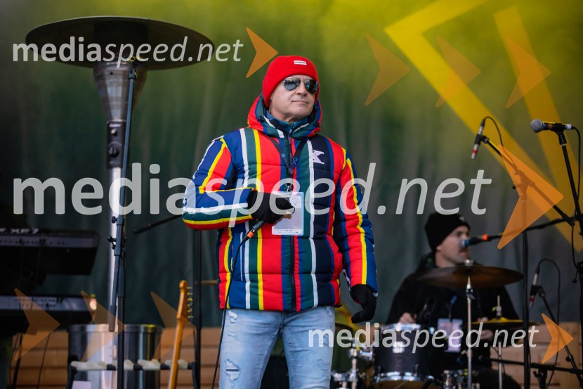  Miran Rudan, pevecSvetovni pokal v alpskem smučanju za ženske Kranjska Gora 2025, VIP druženje sobota