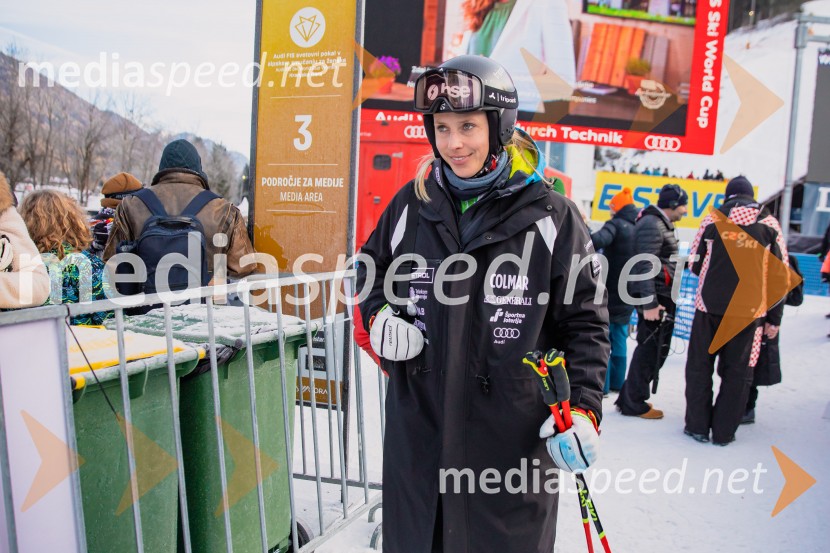  Ana Bucik Jogan, smučarkaSvetovni pokal v alpskem smučanju za ženske Kranjska Gora 2025, VIP druženje sobota