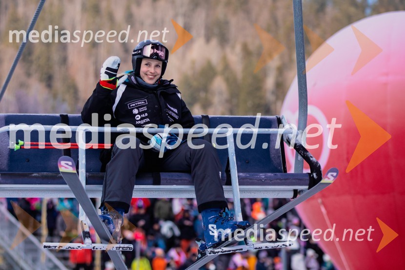  Ana Bucik Jogan, smučarkaSvetovni pokal v alpskem smučanju za ženske Kranjska Gora 2025, VIP druženje sobota