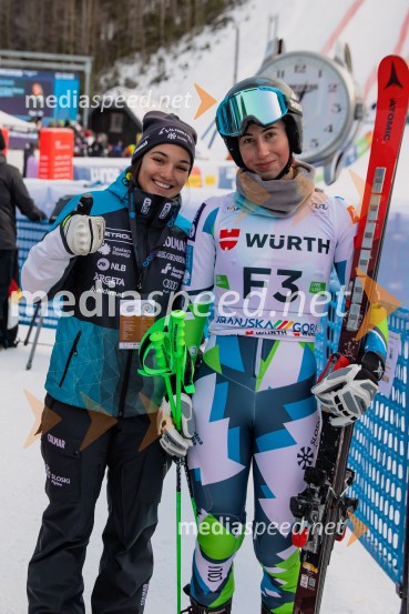  Caterina Sinigoi, smučarka;  ... Svetovni pokal v alpskem smučanju za ženske Kranjska Gora 2025, VIP druženje sobota