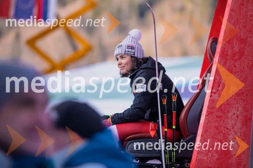 Julia Scheib, smučarka (Avstrija)Svetovni pokal v alpskem smučanju za ženske Kranjska Gora 2025, VIP druženje sobota
