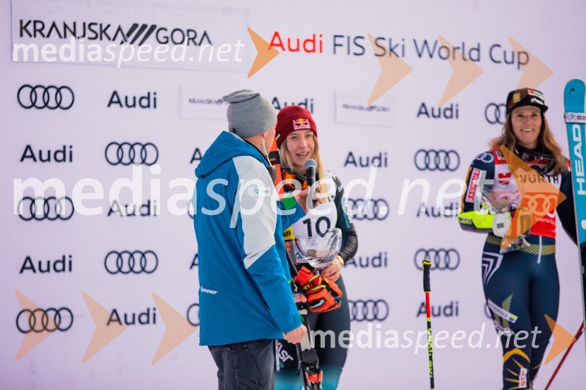  ... ;  Lara Colturi, smučarka (Albanija);  Sara Hector, smučarka (Švedska)Svetovni pokal v alpskem smučanju za ženske Kranjska Gora 2025, VIP druženje sobota