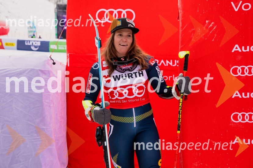  Sara Hector, smučarka (Švedska)Svetovni pokal v alpskem smučanju za ženske Kranjska Gora 2025, VIP druženje sobota