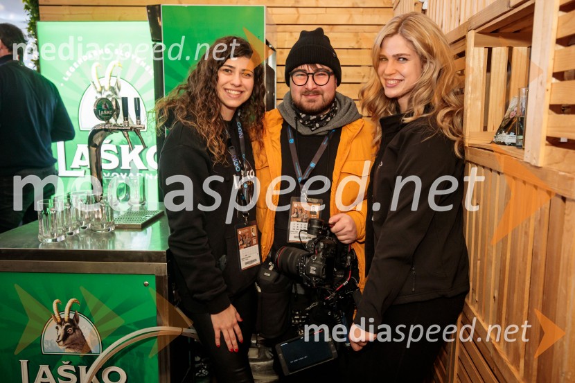  Neža Blatnik Sojar;  ... ;  ... Svetovni pokal v alpskem smučanju za ženske Kranjska Gora 2025, VIP druženje sobota