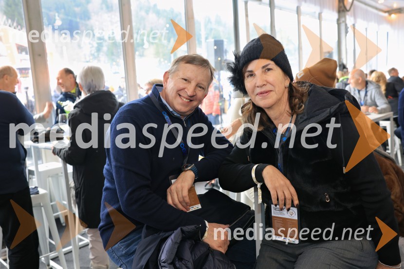  ... ;  Barbara Kürner Čad, pravna zastopnica SZSSvetovni pokal v alpskem smučanju za ženske Kranjska Gora 2025, VIP druženje nedelja