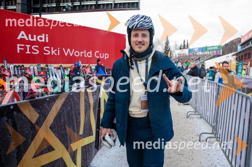  Štefan Hadalin, nekdanji alpski smučarSvetovni pokal v alpskem smučanju za ženske Kranjska Gora 2025, VIP druženje nedelja