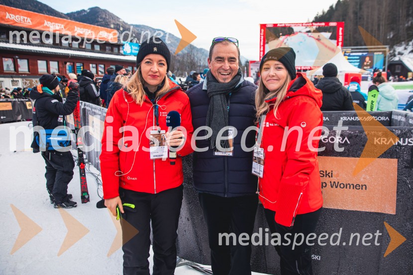  ... ;  Anja Hlača Ferjančič, novinarka, RTV;  ... Svetovni pokal v alpskem smučanju za ženske Kranjska Gora 2025, VIP druženje nedelja