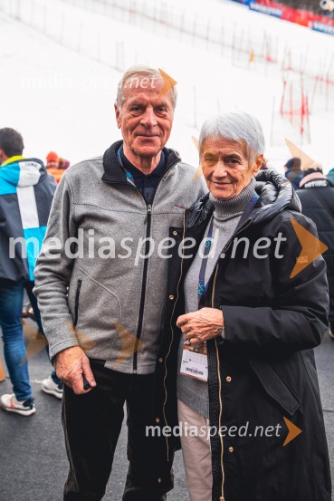  Janez Čadež, nekdanji generalni direktor RTV SLO;  ... Svetovni pokal v alpskem smučanju za ženske Kranjska Gora 2025, VIP druženje nedelja