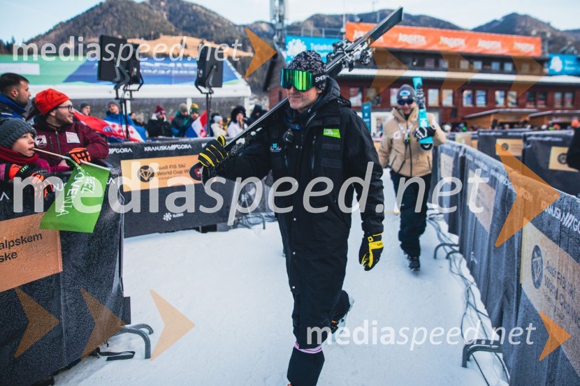  Andrea Massi, smučarski trenerSvetovni pokal v alpskem smučanju za ženske Kranjska Gora 2025, slalom