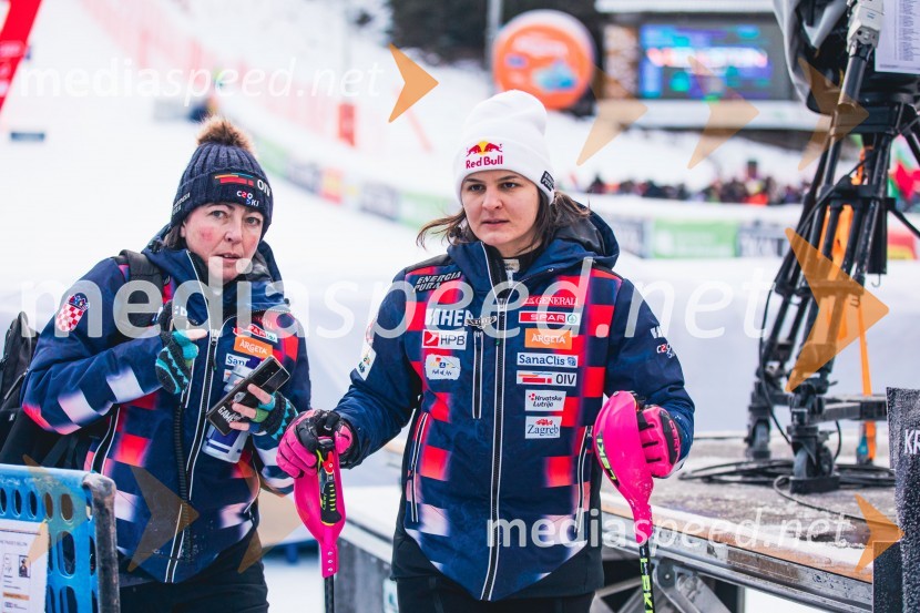 ... ;  Zrinka Ljutić, smučarka (Hrvaška)Svetovni pokal v alpskem smučanju za ženske Kranjska Gora 2025, slalom