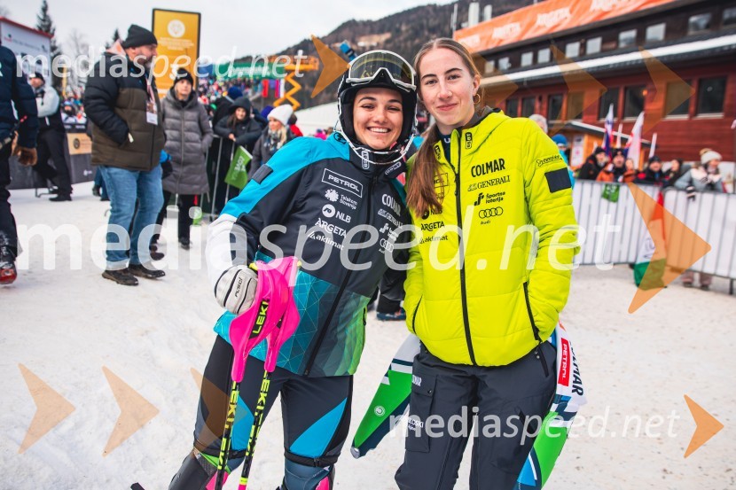  Caterina Sinigoi, smučarka;  ... Svetovni pokal v alpskem smučanju za ženske Kranjska Gora 2025, slalom