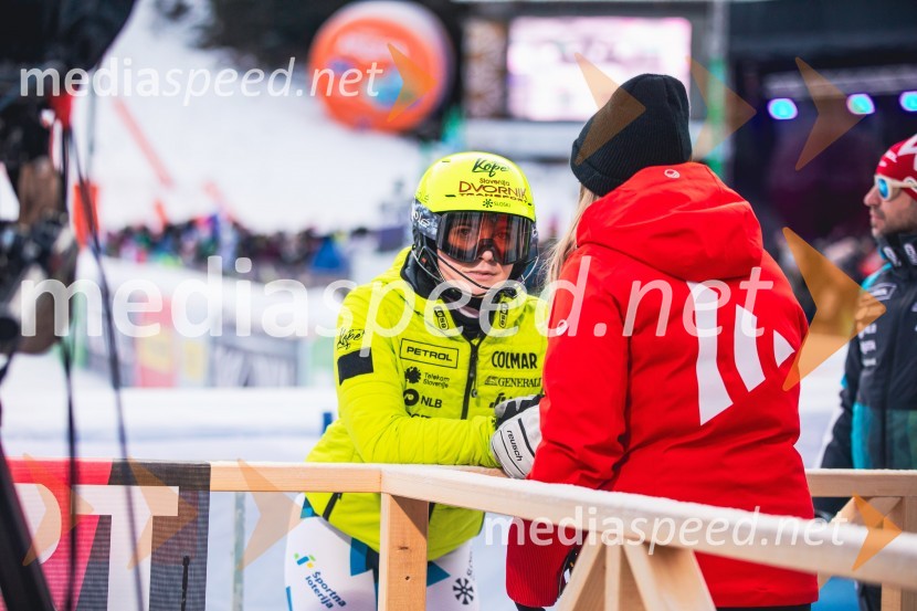  Neja  Dvornik, smučarkaSvetovni pokal v alpskem smučanju za ženske Kranjska Gora 2025, slalom