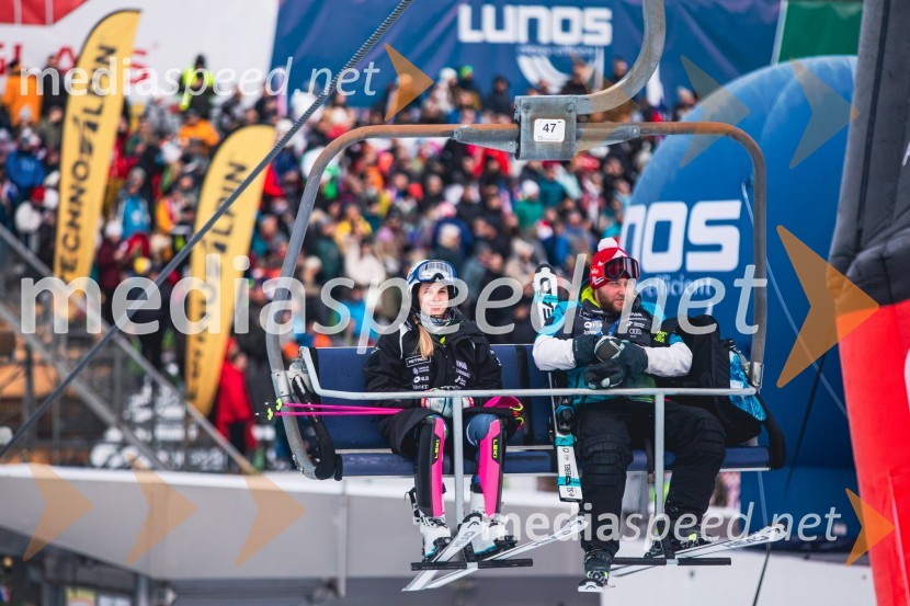  Nika Tomšič, smučarka;  ... Svetovni pokal v alpskem smučanju za ženske Kranjska Gora 2025, slalom