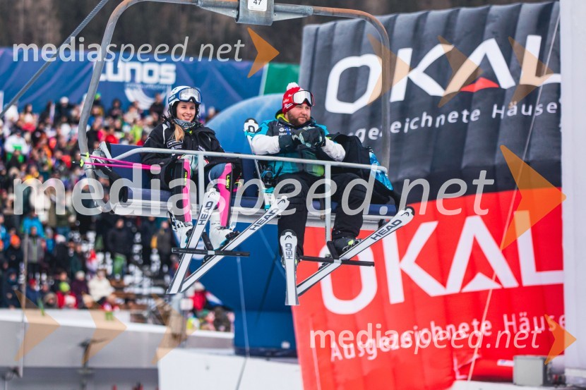  Nika Tomšič, smučarka;  ... Svetovni pokal v alpskem smučanju za ženske Kranjska Gora 2025, slalom