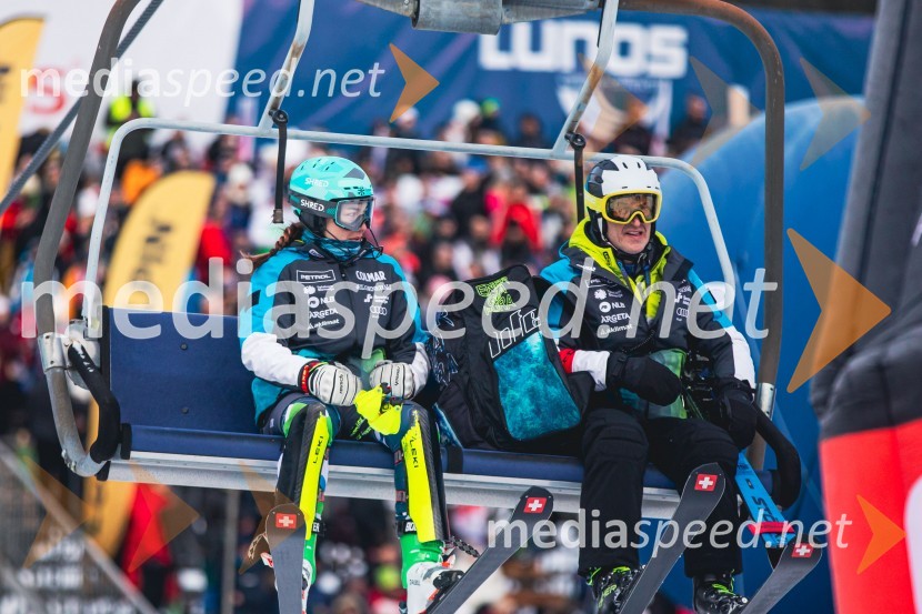  Lila Lapanja, smučarka;  ... Svetovni pokal v alpskem smučanju za ženske Kranjska Gora 2025, slalom