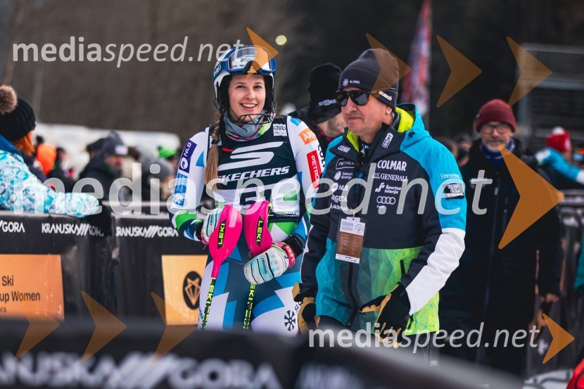  Nika Tomšič, smučarka;  ... Svetovni pokal v alpskem smučanju za ženske Kranjska Gora 2025, slalom