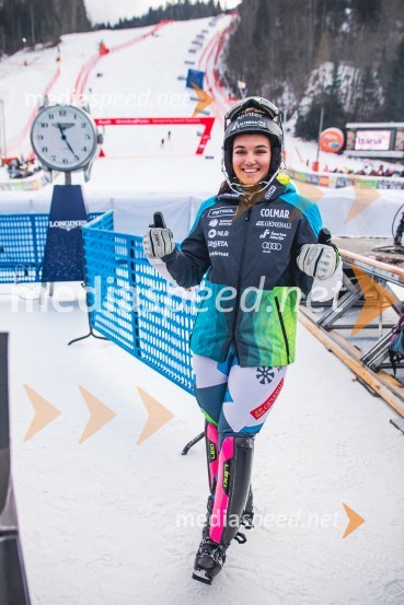  Caterina Sinigoi, smučarkaSvetovni pokal v alpskem smučanju za ženske Kranjska Gora 2025, slalom