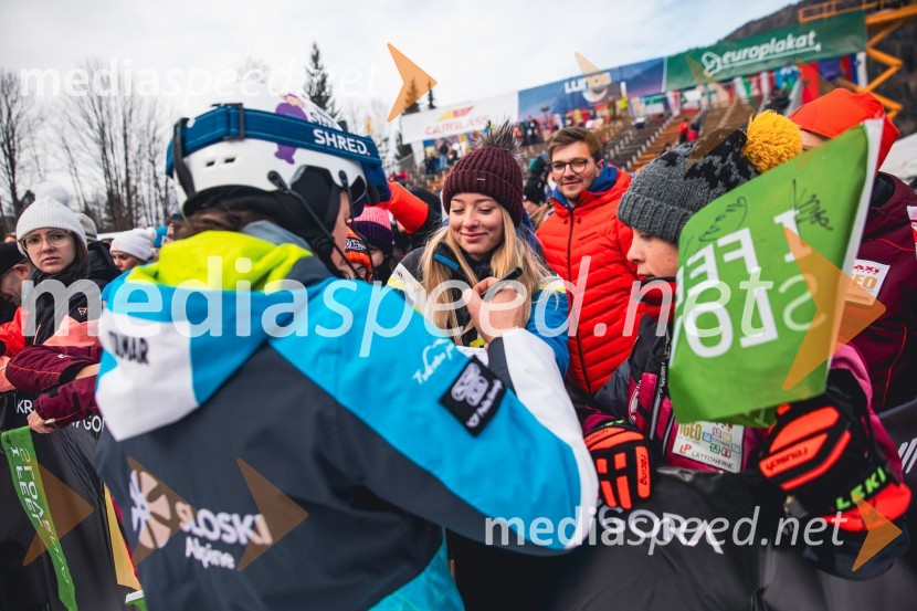  Nika Tomšič, smučarka;  ... Svetovni pokal v alpskem smučanju za ženske Kranjska Gora 2025, slalom
