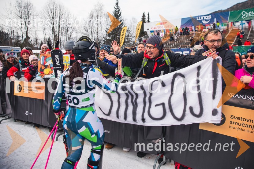  Caterina Sinigoi, smučarka;  ... Svetovni pokal v alpskem smučanju za ženske Kranjska Gora 2025, slalom