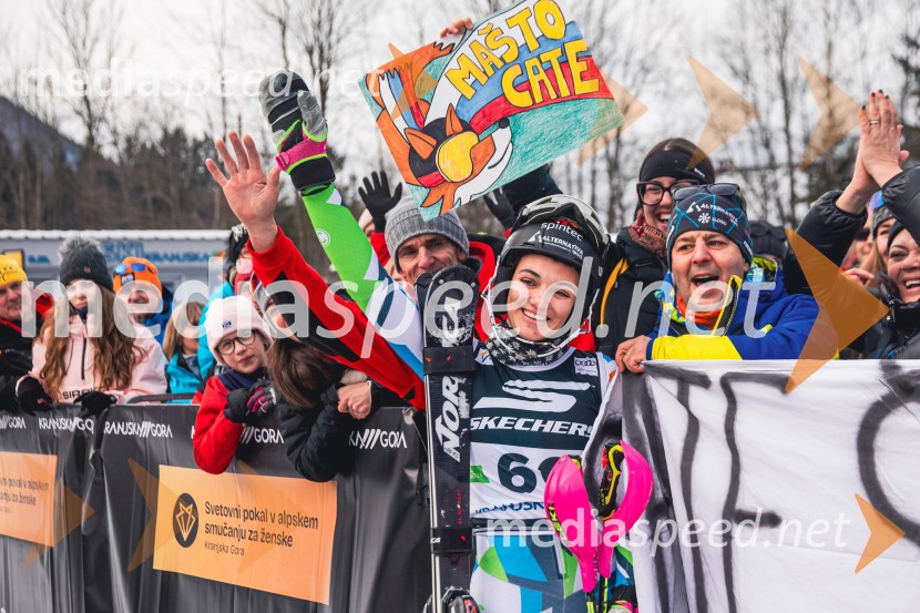  Caterina Sinigoi, smučarka;  ... Svetovni pokal v alpskem smučanju za ženske Kranjska Gora 2025, slalom