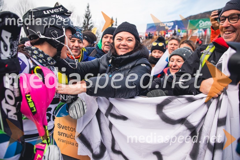  Caterina Sinigoi, smučarka;  ... Svetovni pokal v alpskem smučanju za ženske Kranjska Gora 2025, slalom