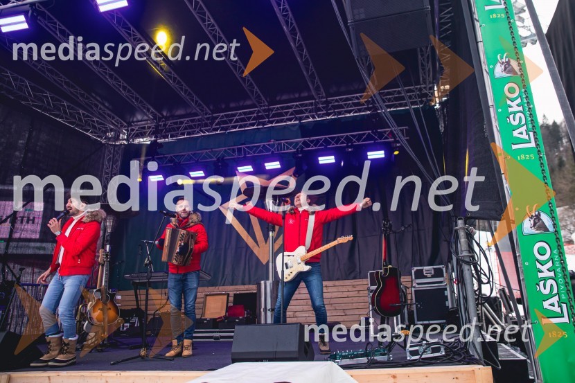  Miha Novak, skupina Čuki;  Matjaž Končan, skupina Čuki;  Jože Potrebuješ, skupina ČukiSvetovni pokal v alpskem smučanju za ženske Kranjska Gora 2025, slalom