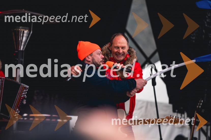  ... ;  Jože Potrebuješ, skupina ČukiSvetovni pokal v alpskem smučanju za ženske Kranjska Gora 2025, slalom