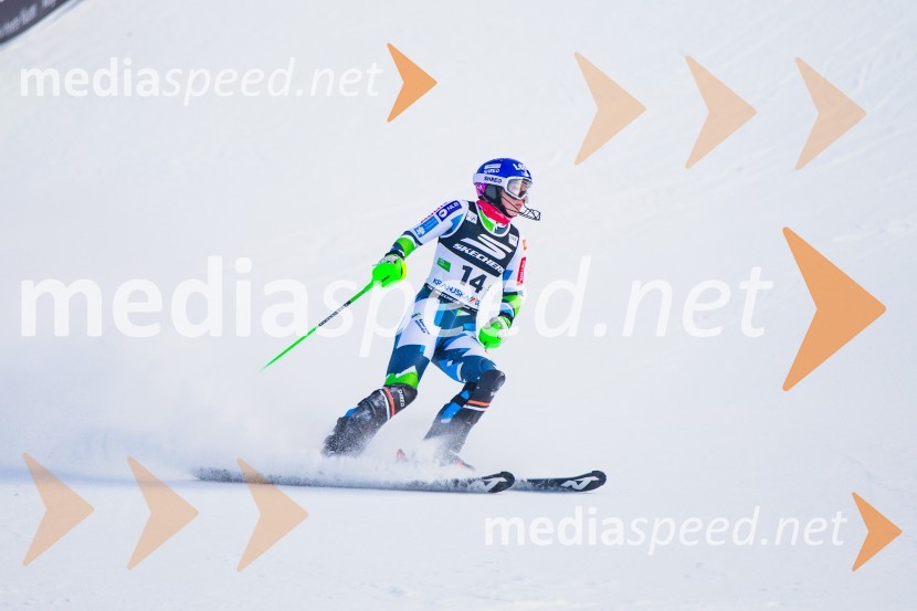  Andreja  Slokar, smučarkaSvetovni pokal v alpskem smučanju za ženske Kranjska Gora 2025, slalom