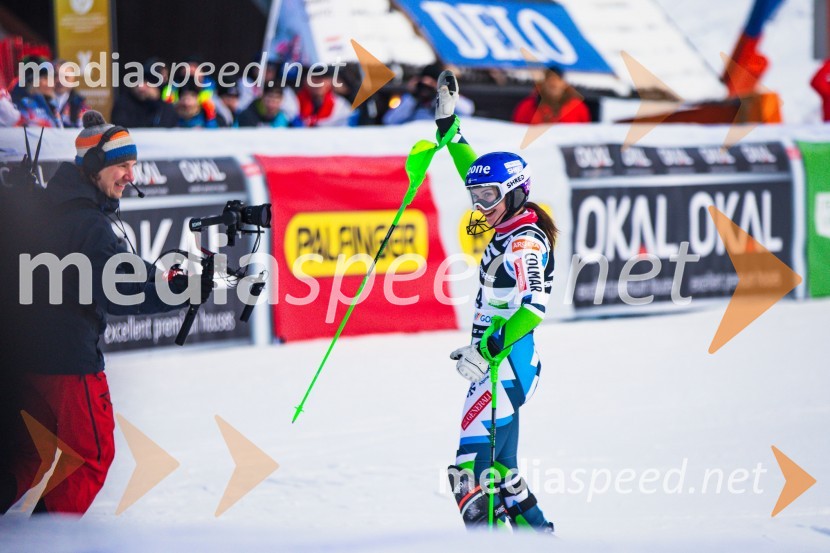  Andreja  Slokar, smučarkaSvetovni pokal v alpskem smučanju za ženske Kranjska Gora 2025, slalom