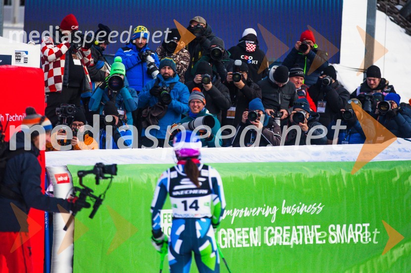  Andreja  Slokar, smučarkaSvetovni pokal v alpskem smučanju za ženske Kranjska Gora 2025, slalom