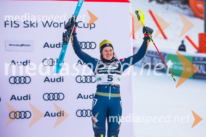  Anna Swenn Larsson, smučarkaSvetovni pokal v alpskem smučanju za ženske Kranjska Gora 2025, slalom