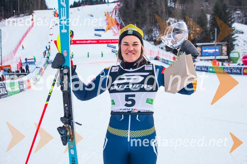  Anna Swenn Larsson, smučarkaSvetovni pokal v alpskem smučanju za ženske Kranjska Gora 2025, slalom