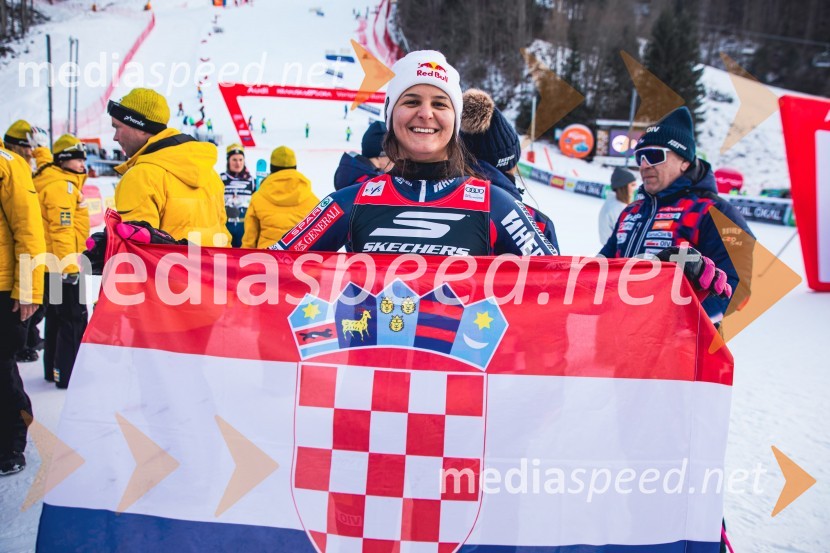  Zrinka Ljutić, smučarka (Hrvaška)Svetovni pokal v alpskem smučanju za ženske Kranjska Gora 2025, slalom
