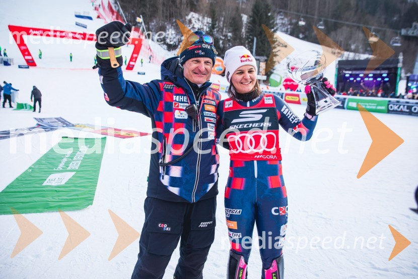  ... ;  Zrinka Ljutić, smučarka (Hrvaška)Svetovni pokal v alpskem smučanju za ženske Kranjska Gora 2025, slalom