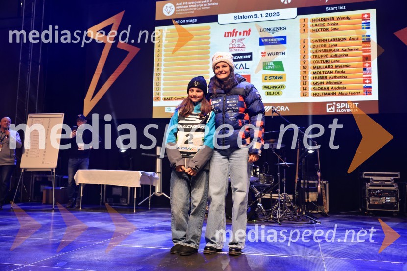  ... ;  Zrinka Ljutić, smučarka (Hrvaška)Sobotna podelitev in žreb, Svetovni pokal v alpskem smučanju za ženske Kranjska Gora 2025