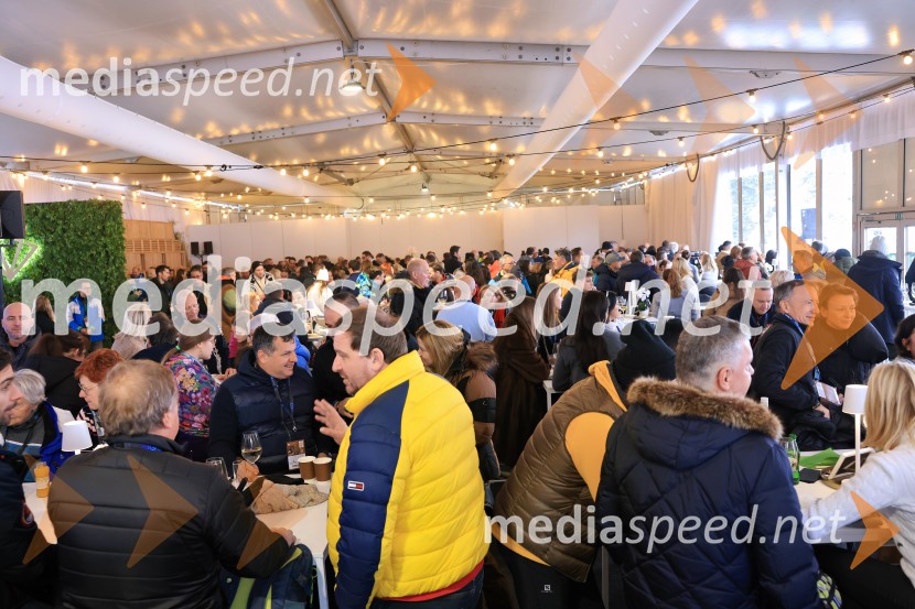 Svetovni pokal v alpskem smučanju za ženske Kranjska Gora 2025, VIP druženje sobota