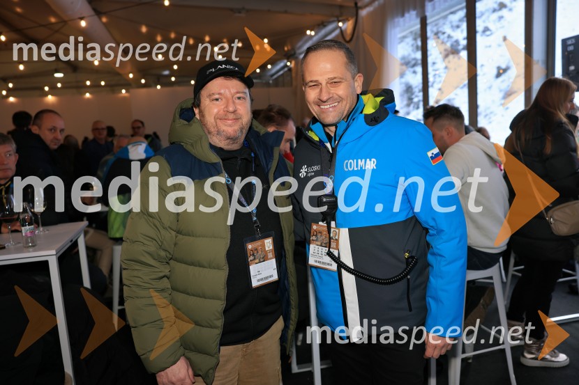  ... ;  Tomaž Šušteršič, generalni sekretar organizacijskega komiteja PlanicaSvetovni pokal v alpskem smučanju za ženske Kranjska Gora 2025, VIP druženje sobota