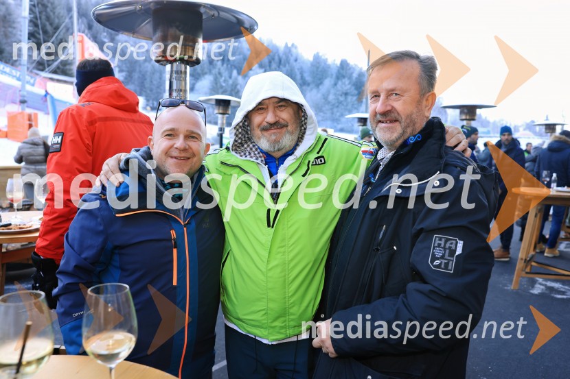  Tit Potočnik, direktor Triglavski narodni park;  ... ;  ... Svetovni pokal v alpskem smučanju za ženske Kranjska Gora 2025, VIP druženje sobota