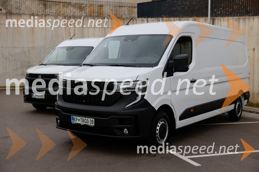 Renault Master, slovenska predstavitev