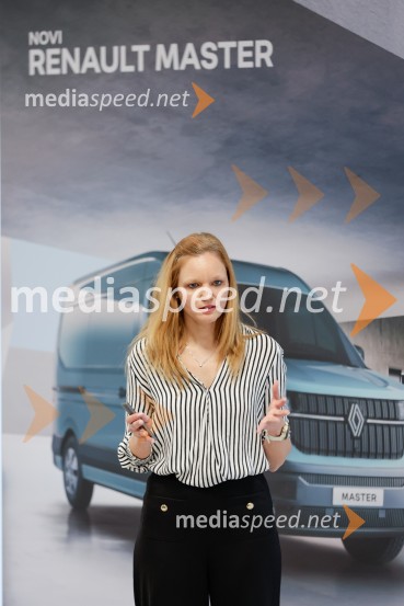  Nataša Gjura, Renault Nissan SlovenijaRenault Master, slovenska predstavitev