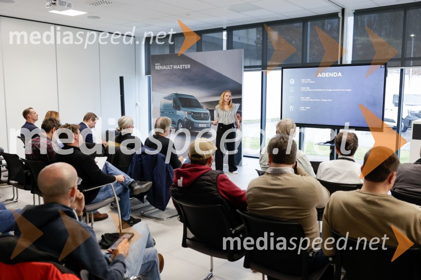  Nataša Gjura, Renault Nissan SlovenijaRenault Master, slovenska predstavitev