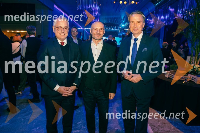  Matjaž Han, minister za gospodarstvo, turizem in šport;  Branko Čakarmiš,  strateški svetovalec, POP TV;  Tomislav Čizmić, predsednik poslovodstva družbe, Telemach Slovenija d.o.o.Delova osebnost leta 2024 je zdravnik Samo Zver