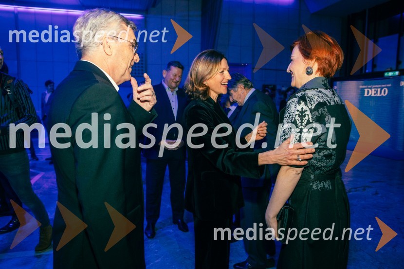  Aleksander  Zalaznik, generalni direktor Danfoss Trata, nekdanji predsednik Združenja Manager; dr. Maja Zalaznik, nekdanja ministrica za izobraževanje, znanost in šport; dr. Asta Vrečko, ministrica za kulturoDelova osebnost leta 2024 je zdravnik Samo Zver