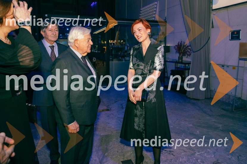  Geza  Vogrinčič;  Milan Kučan, nekdanji predsednik Republike Slovenije; dr. Asta Vrečko, ministrica za kulturoDelova osebnost leta 2024 je zdravnik Samo Zver