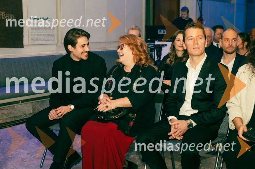  Bojan Cvjetićanin, Joker Out;  Maja Plaz, predsednica društva SOS-telefon;  Tilen GenovDelova osebnost leta 2024 je zdravnik Samo Zver