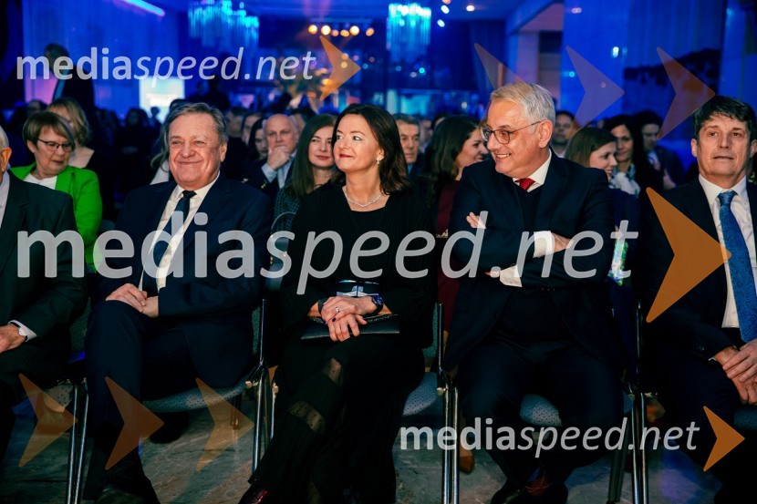  Zoran Janković, župan, Mestna občina Ljubljana;  Tanja Fajon, podpredsednica vlade in ministrica za zunanje zadeve;  Matjaž Han, minister za gospodarstvo, turizem in šport; mag. Borut Sajovic, minister za obrambo RSDelova osebnost leta 2024 je zdravnik Samo Zver