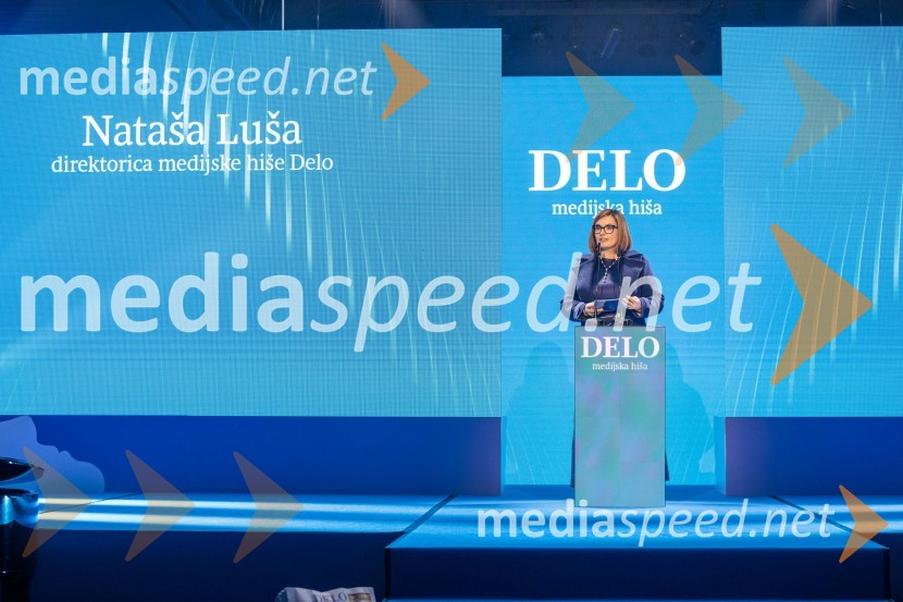  Nataša  Luša, direktorica družbe Delo d.o.o.Delova osebnost leta 2024 je zdravnik Samo Zver