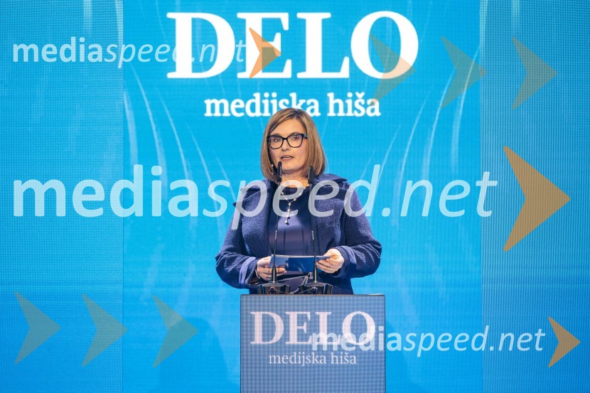  Nataša  Luša, direktorica družbe Delo d.o.o.Delova osebnost leta 2024 je zdravnik Samo Zver