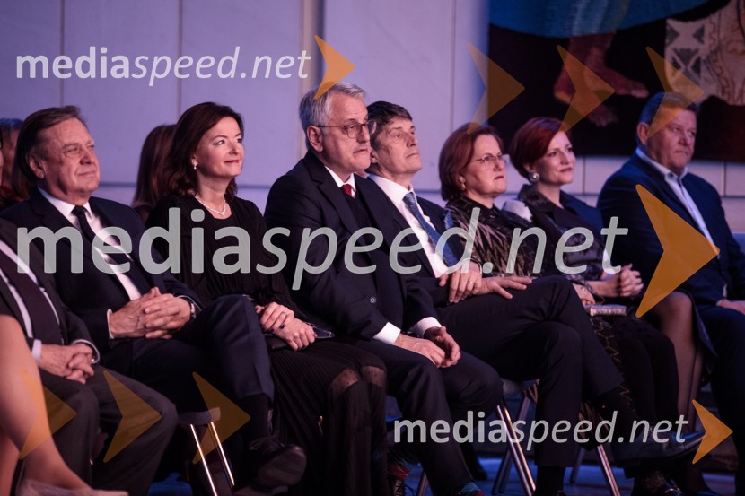  Zoran Janković, župan, Mestna občina Ljubljana;  Tanja Fajon, podpredsednica vlade in ministrica za zunanje zadeve;  Matjaž Han, minister za gospodarstvo, turizem in šport; mag. Borut Sajovic, minister za obrambo RS;  ... ; dr. Asta Vrečko, ministrica za kulturo; dr. Aleksander Jevšek, minister za kohezijo in regionalni razvojDelova osebnost leta 2024 je zdravnik Samo Zver